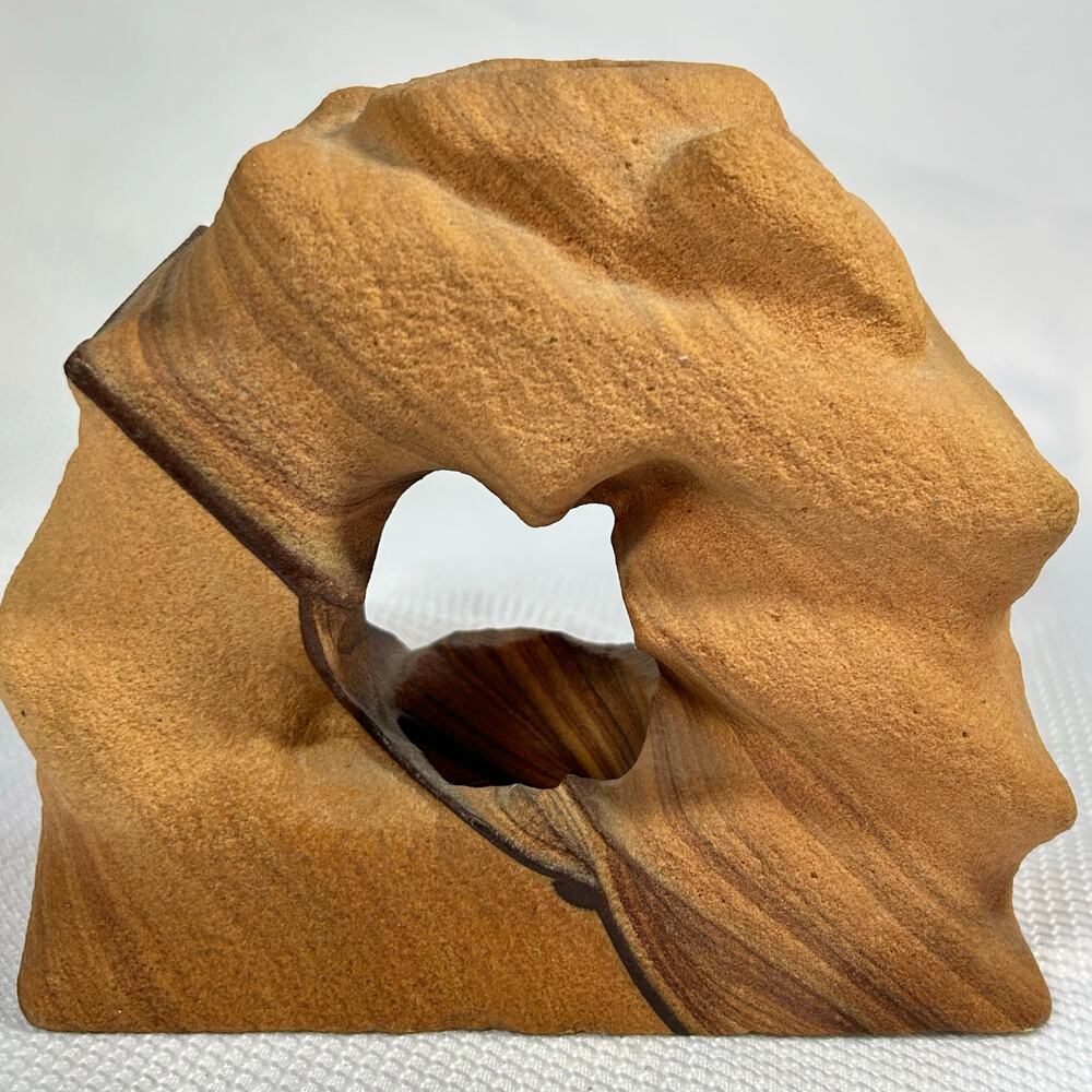 Arizona Sandstone Arch candle holder sculpture decor
